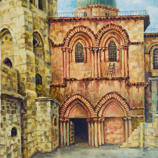 Church of Holy Sepulchre by Aram Hambaryan