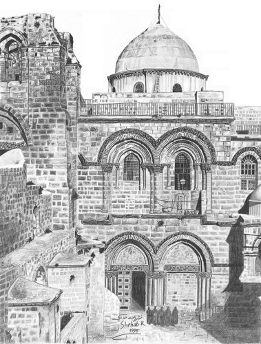 Church of the Holy Sepulchre by Shehab Kawasmi