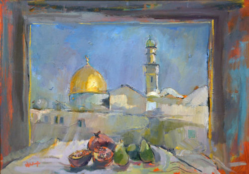 Jerusalem View by Sophie Walbeoffe