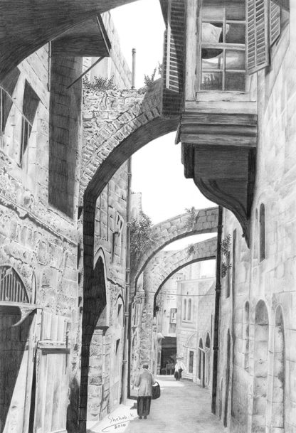 Via Doloroza 1905 by Shehab Kawasmi